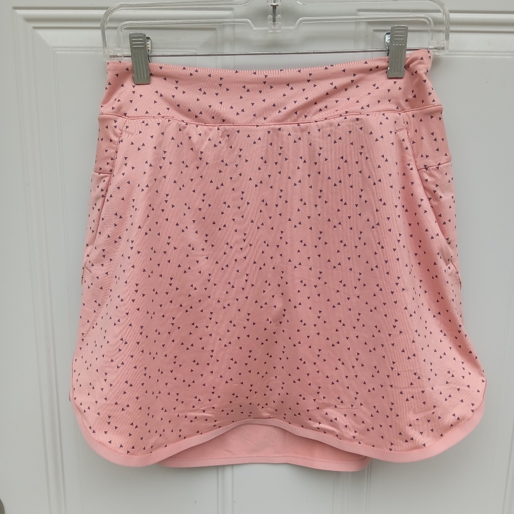Nike Dri-Fit Golf Skort Skirt Coral Triangle Women's XS Athletic Pickleball - Picture 3 of 8